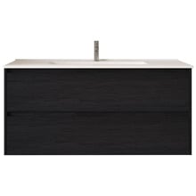 Laulea 1200mm Wall Hung Single Vanity with Ceramic Countertop